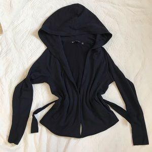 Athleta Open Front Cardigan Hoodie XS